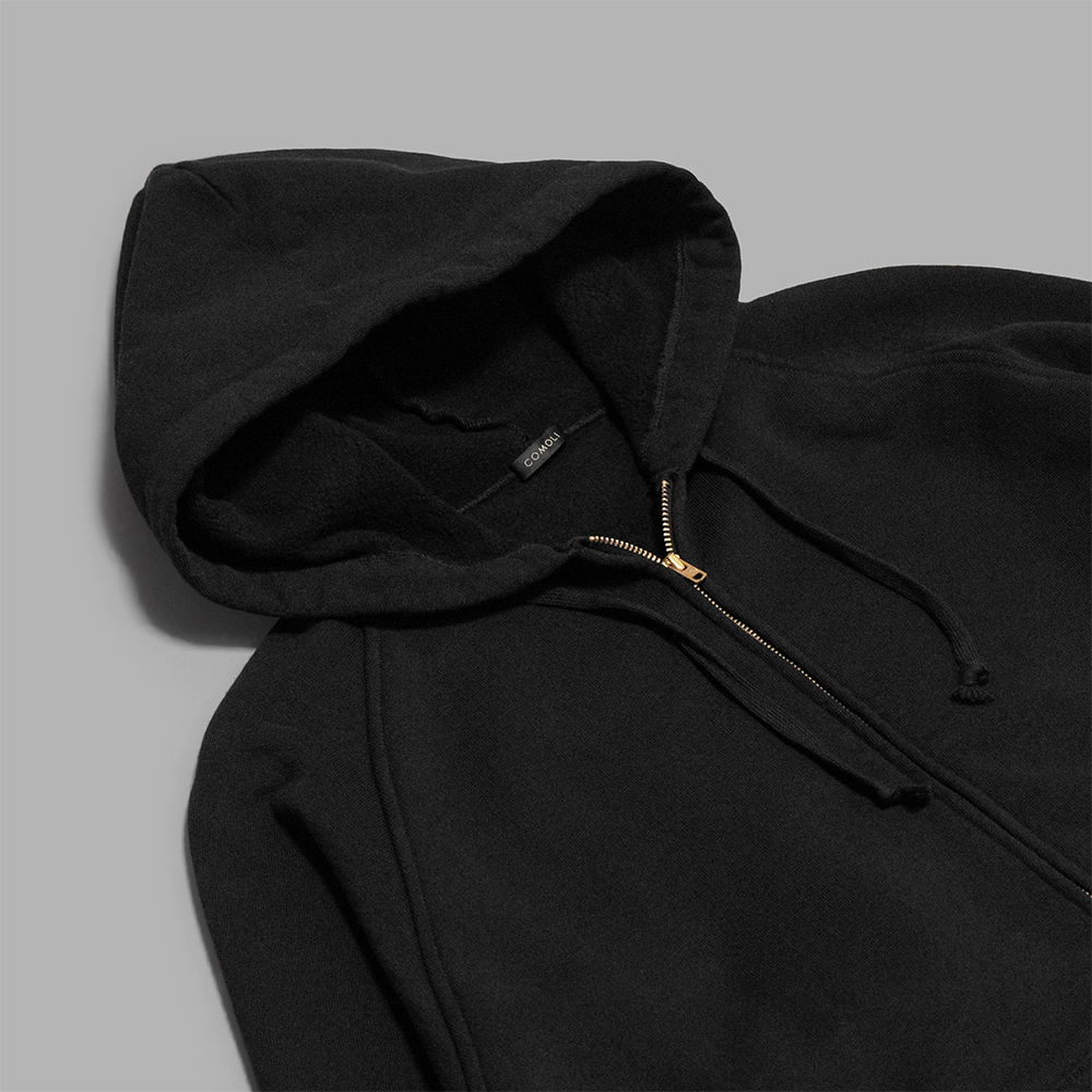 COMOLI / コットン裏毛 ジップパーカ | twelve