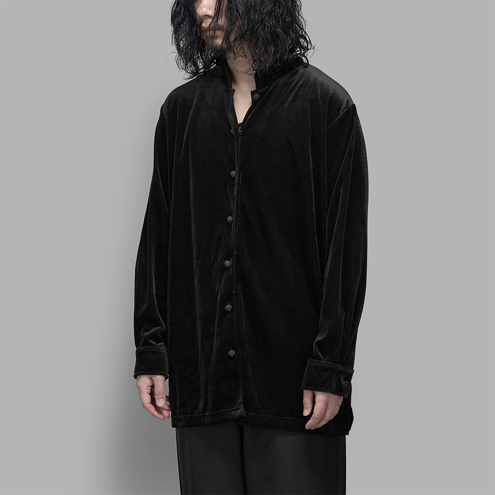 USED / Velour Chinese Shirt