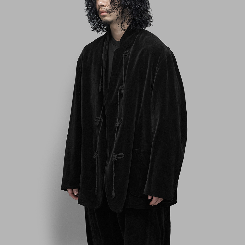 COMOLI / ベルベット ジャケット