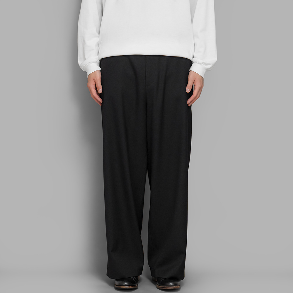 I am dork / Work Pants (Wool-Black)