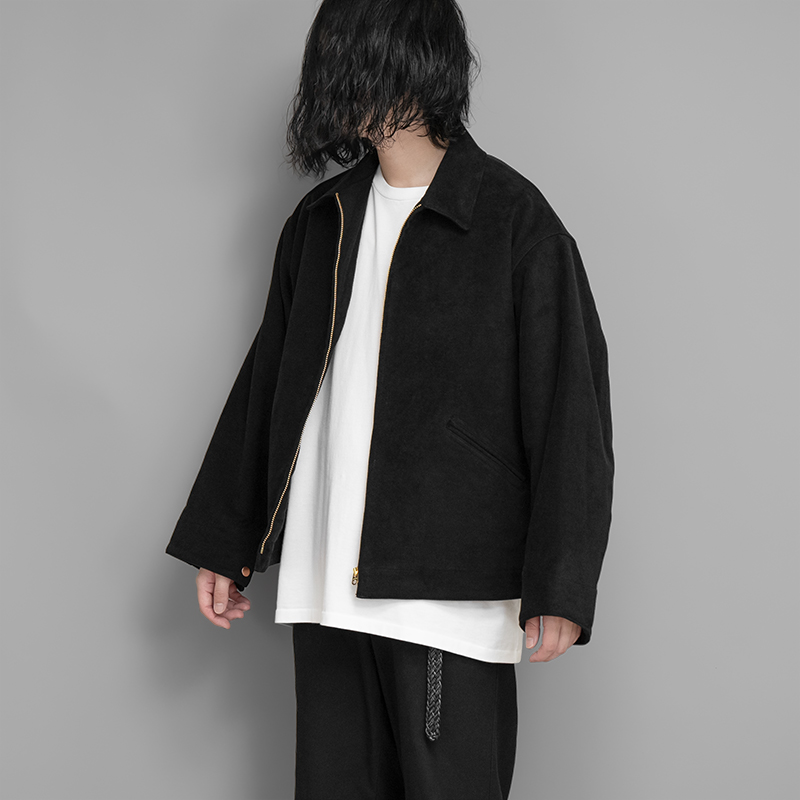 COMOLI 24aw モールスキン ジャケット comoli 24AW モールスキン ジップショートジャケット 1