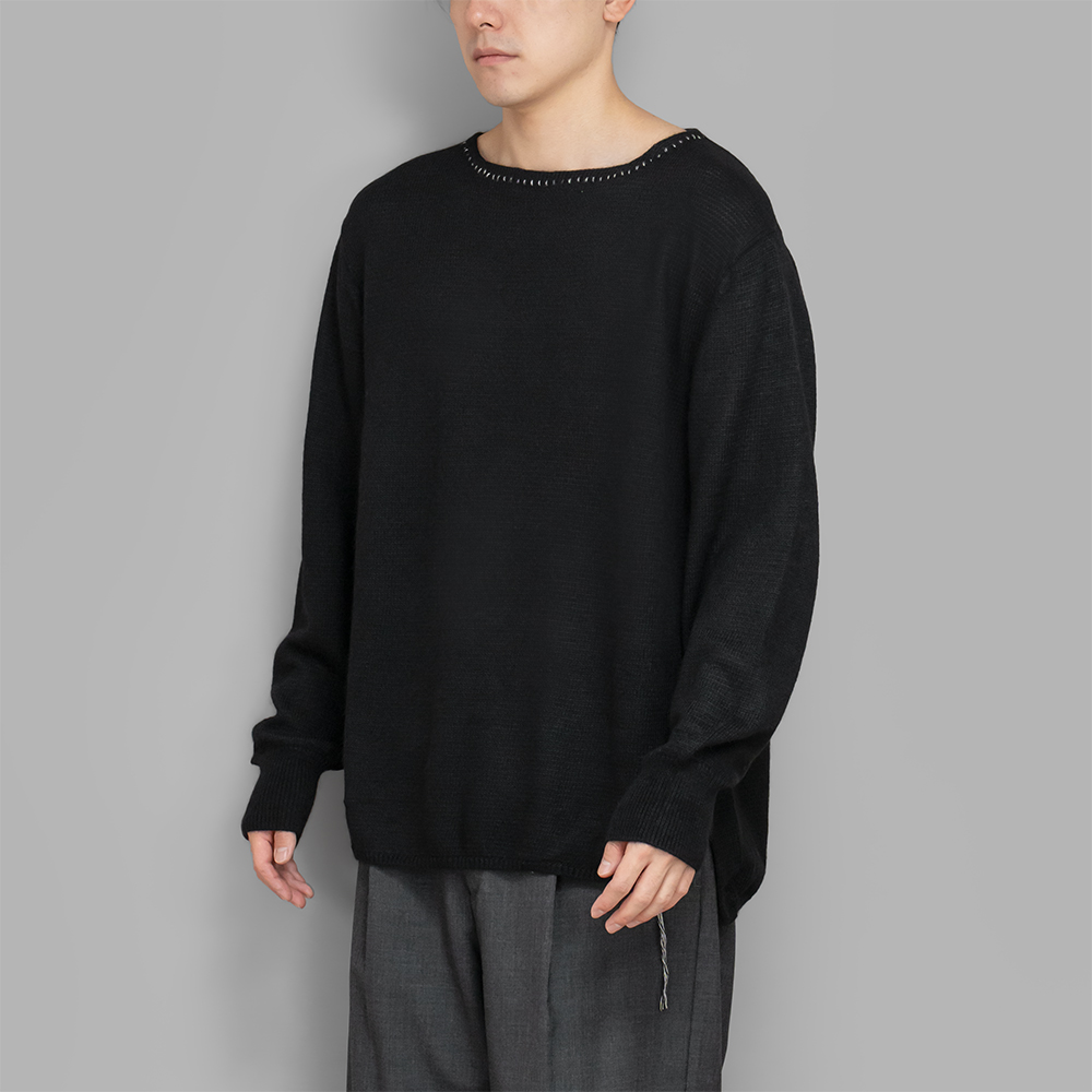 MAATEE&SONS / S/C P/O Sweater (Black)