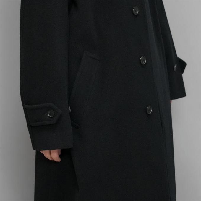 AURALEE / Cashmere Wool Mosser Soutien Collar Coat | twelve