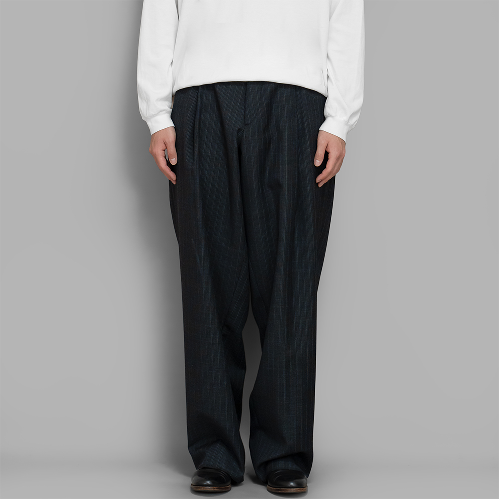 MAATEE&SONS / Military Slacks Wool Vintage Stripe