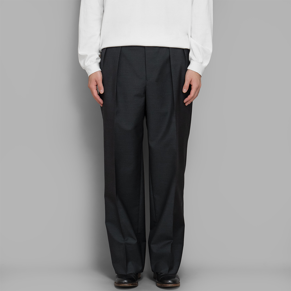 MAATEE&SONS / Forever Slacks Type2 (Charcoal)