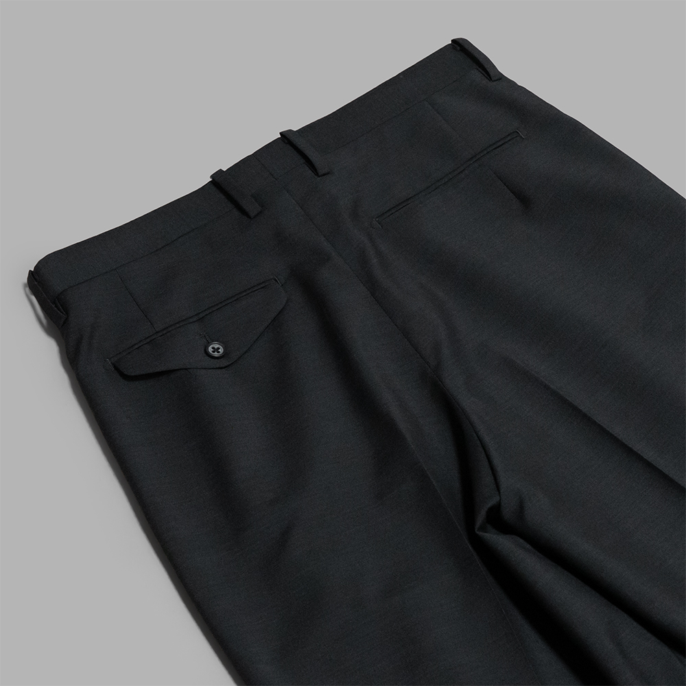 パンツ MAATEE&SONS FOREVER SLACKS TYPE2 CHACOAL FOREVER SLACKS TYPE2 (MT5303-0213A Charcoal) MAATEE&SONS - A.I.R.