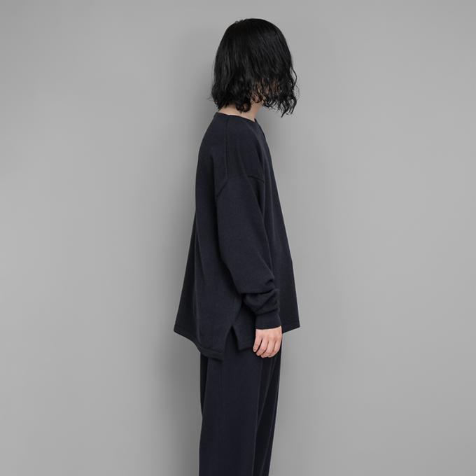 COMOLI / カシミヤ コモリニット(Navy) | twelve