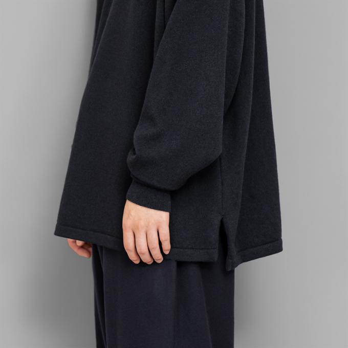 COMOLI / カシミヤ コモリニット(Navy) | twelve