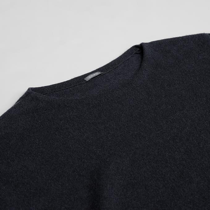 COMOLI / カシミヤ コモリニット(Navy) | twelve