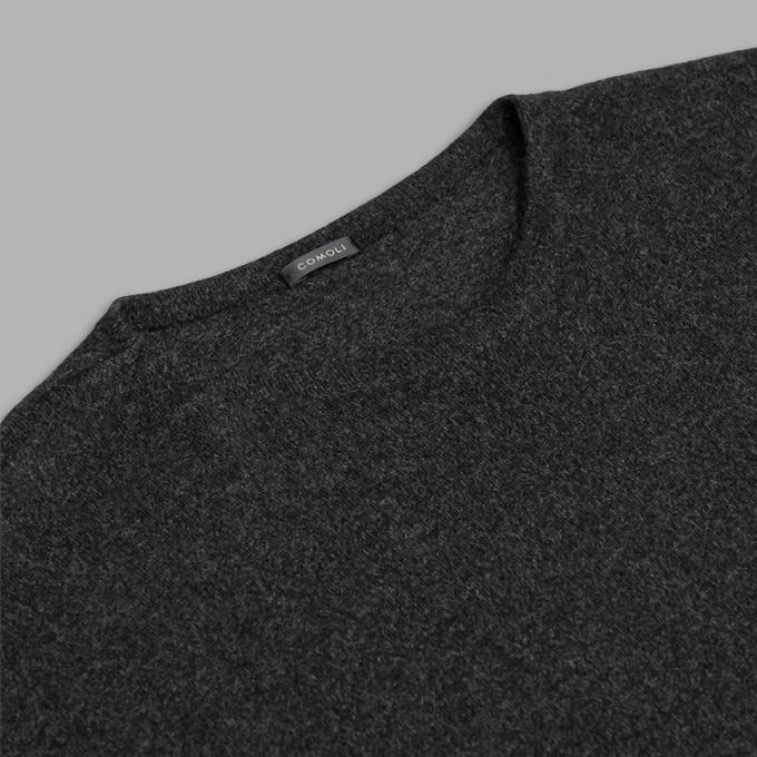 COMOLI / カシミヤ コモリニット(Charcoal) | twelve