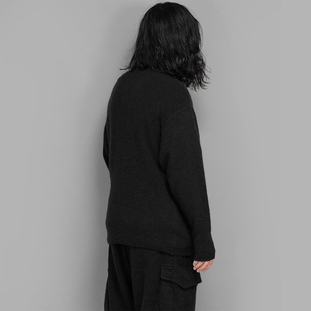 COMOLI / カシミヤ製品染 クルーネックニット | twelve