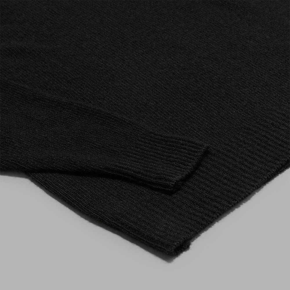 ね*式様 comoli 23aw サイズ1 カシミヤ製品染クルーネックニット new item 