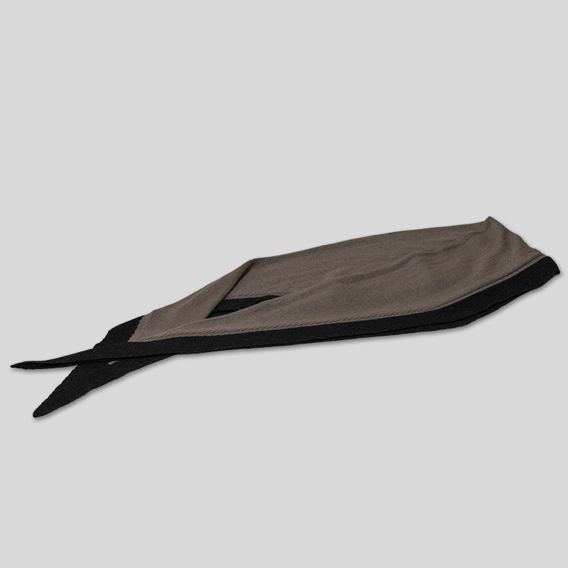 ANSNAM / Stingray Scalf (Brown Gray / Charcoal)