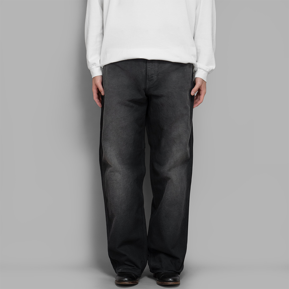 AURALEE / Product Dyed Organic Cotton Duck Painter Pants