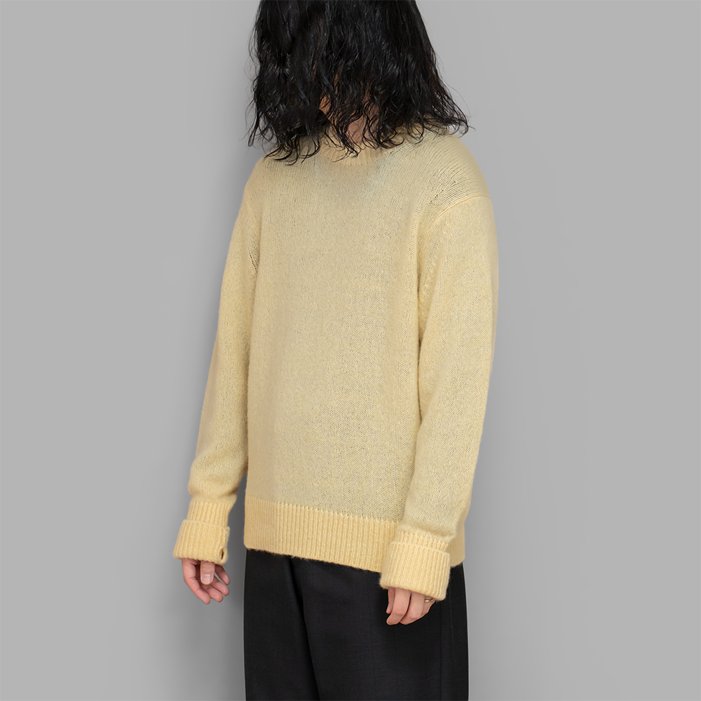 MAATEE&SONS / Cashmere P/O Sweater (Yellow)