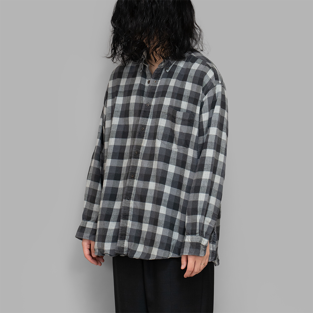 USED / Town Craft Cotton Light Flannel Shirt