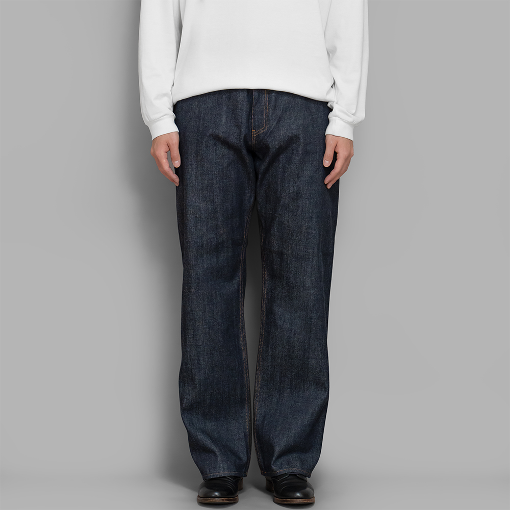 STABILIZER GNZ / Wide Straight (Indigo)