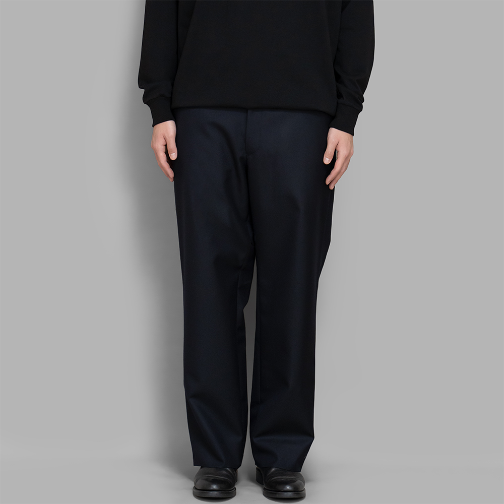 COMOLI / ウールサージ パンツ