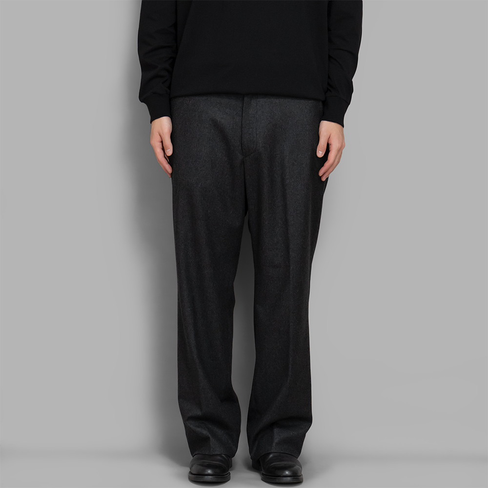 COMOLI / ウールフラノ パンツ