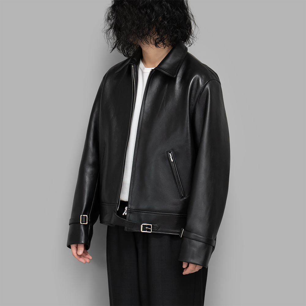 A.PRESSE / Leather French Riders Jacket