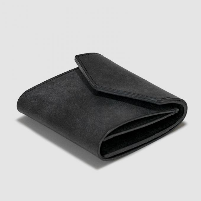 Hender Scheme / Flap Wallet (Black) | twelve