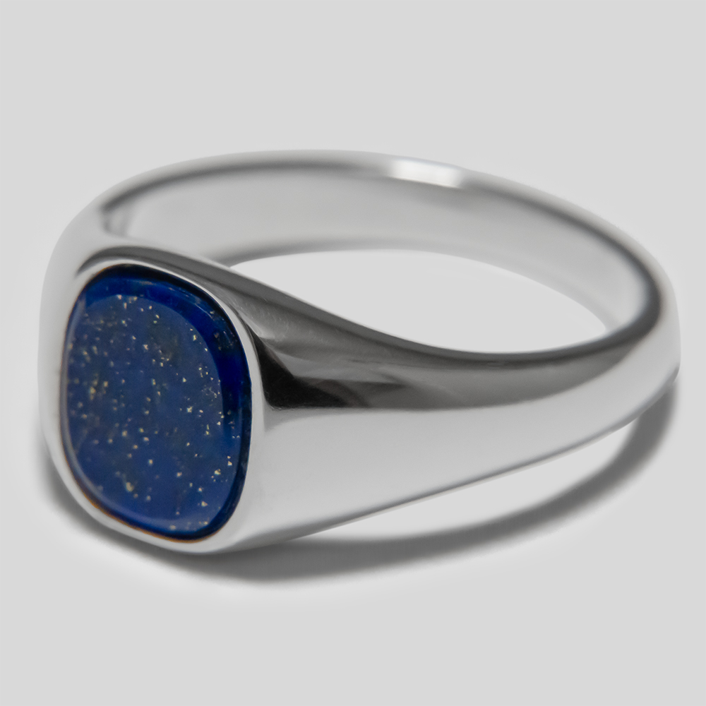 【受注】Sara Finchley / Signet Ring (Lapis Lazuli)