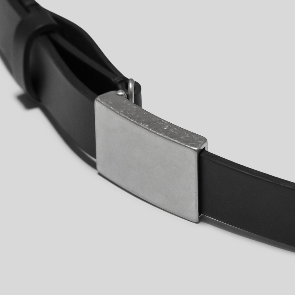 ssstein Leather Belt(PLAIN BUCKLE)