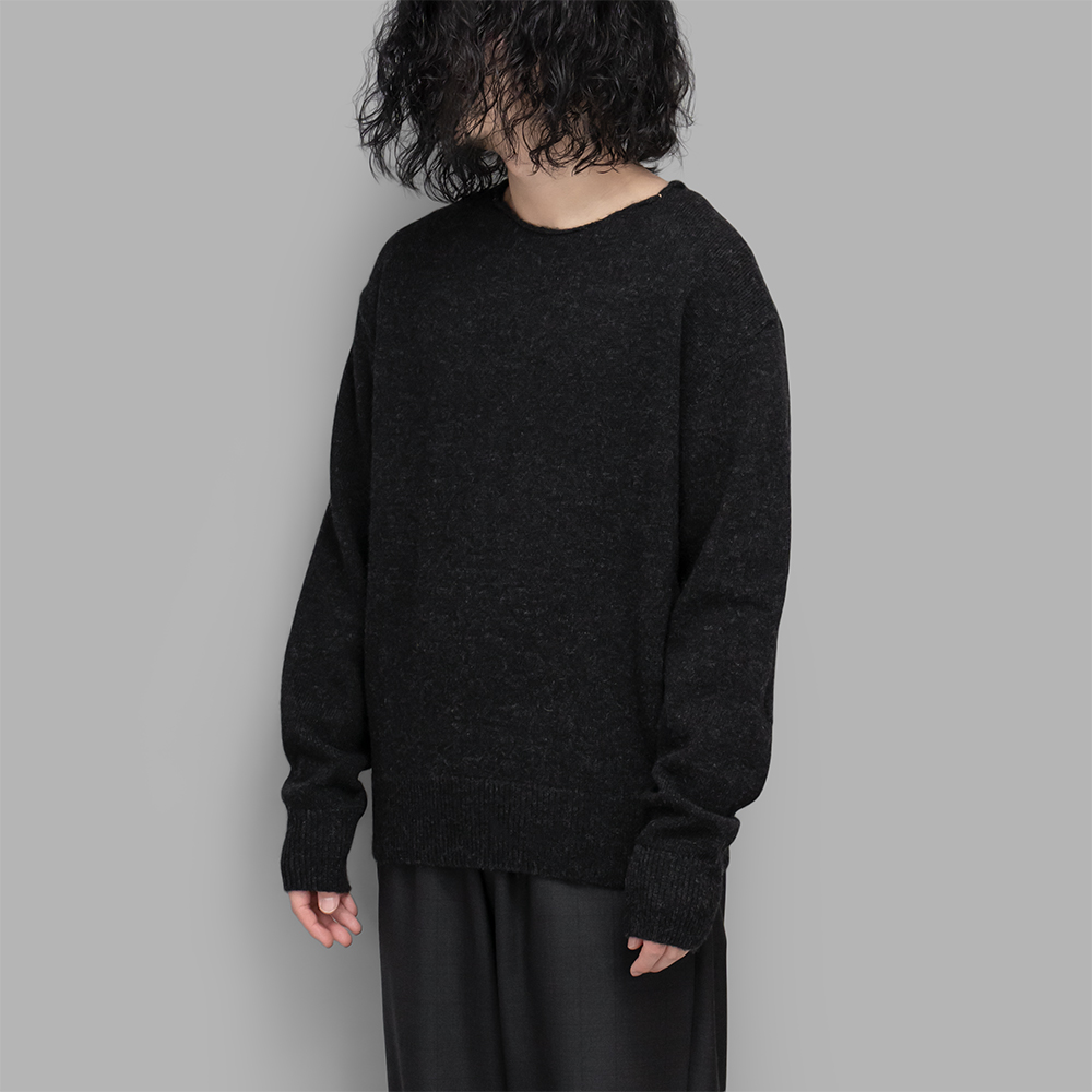 MAATEE&SONS / くるみ起毛Sweater (Charcoal)