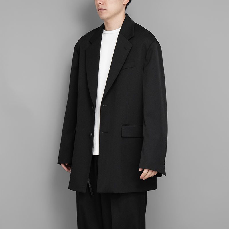 ssstein / Oversized Single Breasted Long Jacket