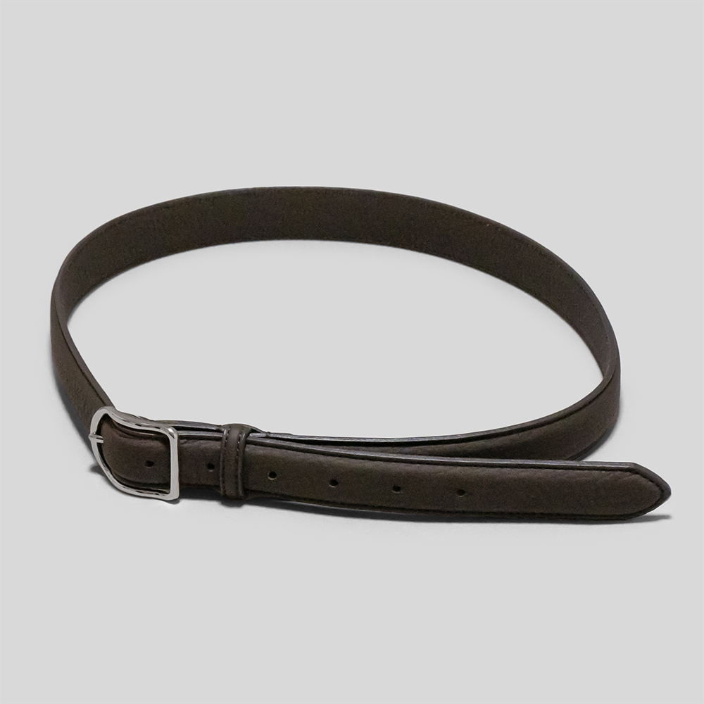 ERA. / EO Shrink Authentic Belt (Chocolate)