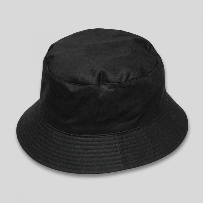 ブラックKIJIMA TAKAYUKI VENTILE BUCKET HAT 黒 - ハット