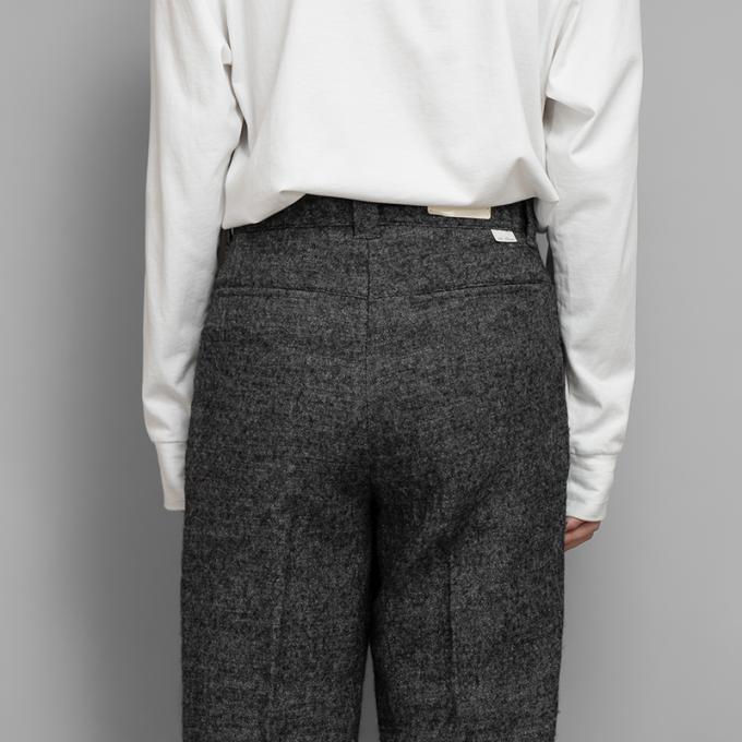 FARAH Three Tuck Wide Pants Linen Wool ワンエルディーケーセレクト 