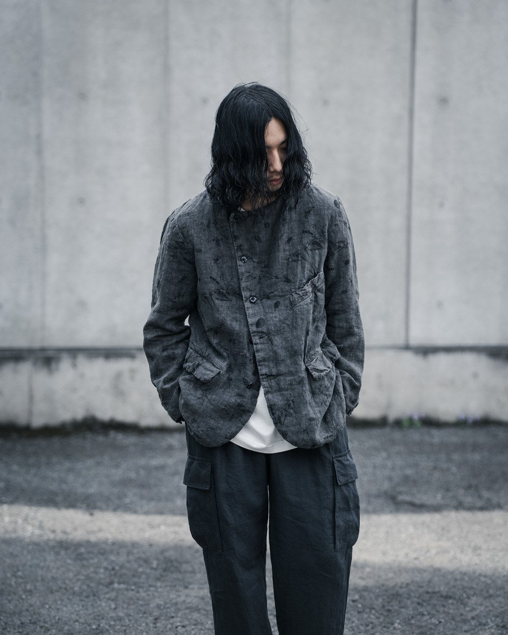 GARMENT REPRODUCTION OF WORKERS / Normandia No Collar Jacket | twelve