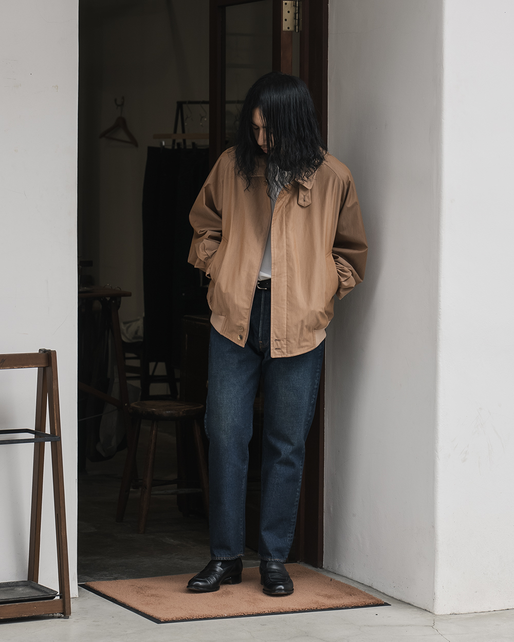 A.PRESSE / Washed Denim Pants E (Indigo) | twelve