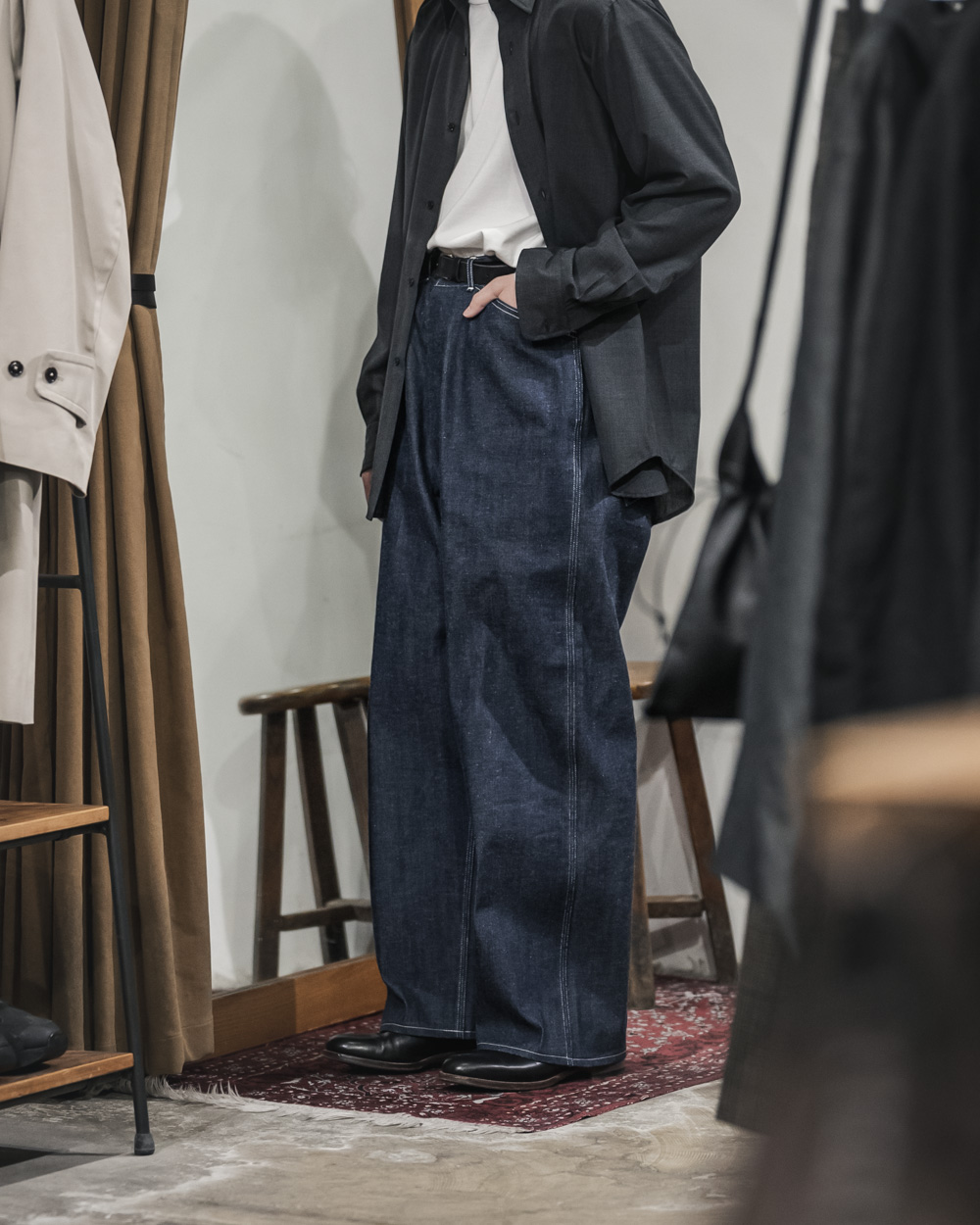 A.PRESSE Military Denim Trousers 3よろしくお願い致します