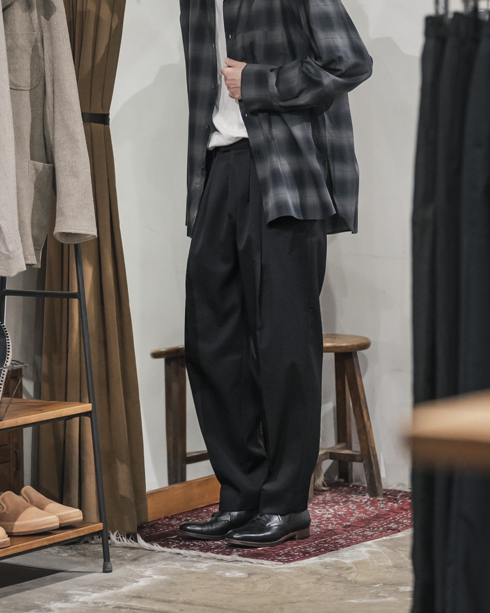 stein / Wide Tapered Trousers | twelve