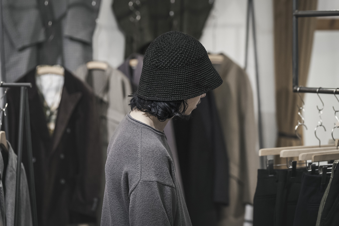 KIJIMA TAKAYUKI / Linen Knit Sailor Hat | twelve