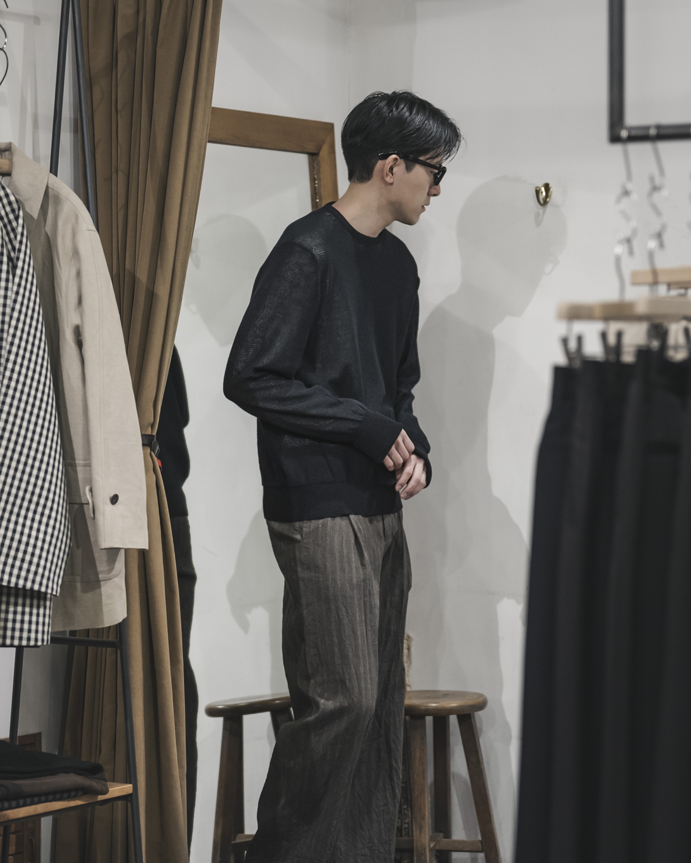 MAATEE&SONS / 強撚Linenひょっとこ C/N Sweater | twelve