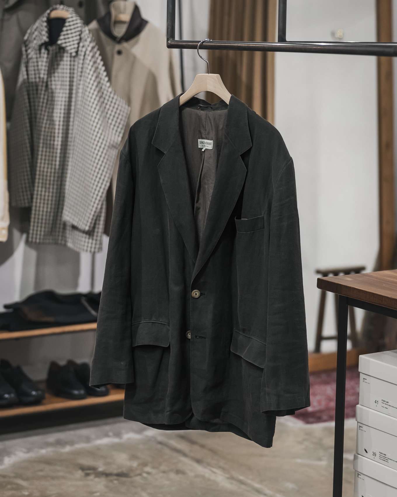 USED / ARMANI Linen Jacket | twelve