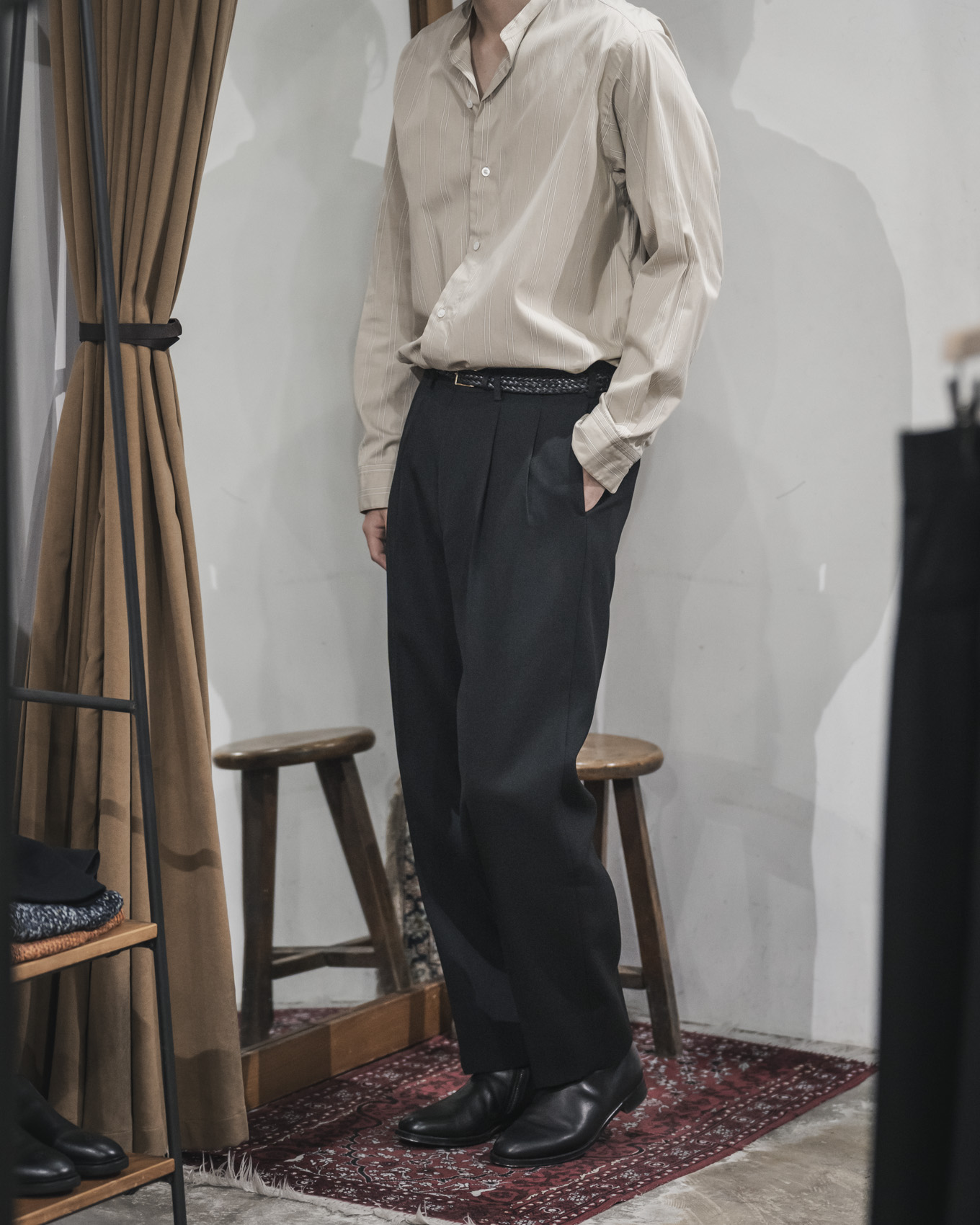 ゆんページ HEUGN / George Wool Black | twelve