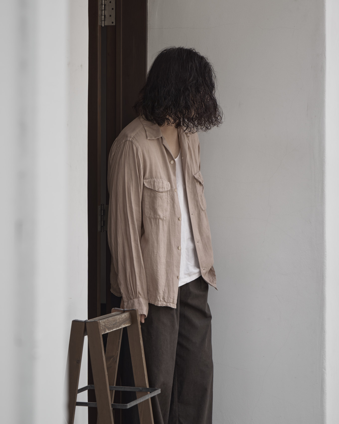 T.T / Open Collar Shirt (Yakusugi) | twelve