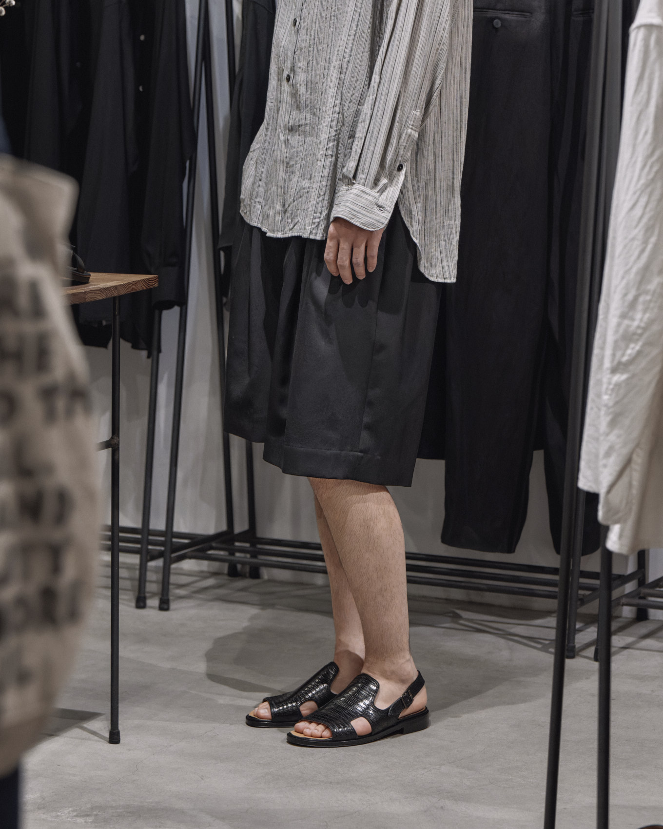 ssstein / Wide Easy Short Trousers | twelve