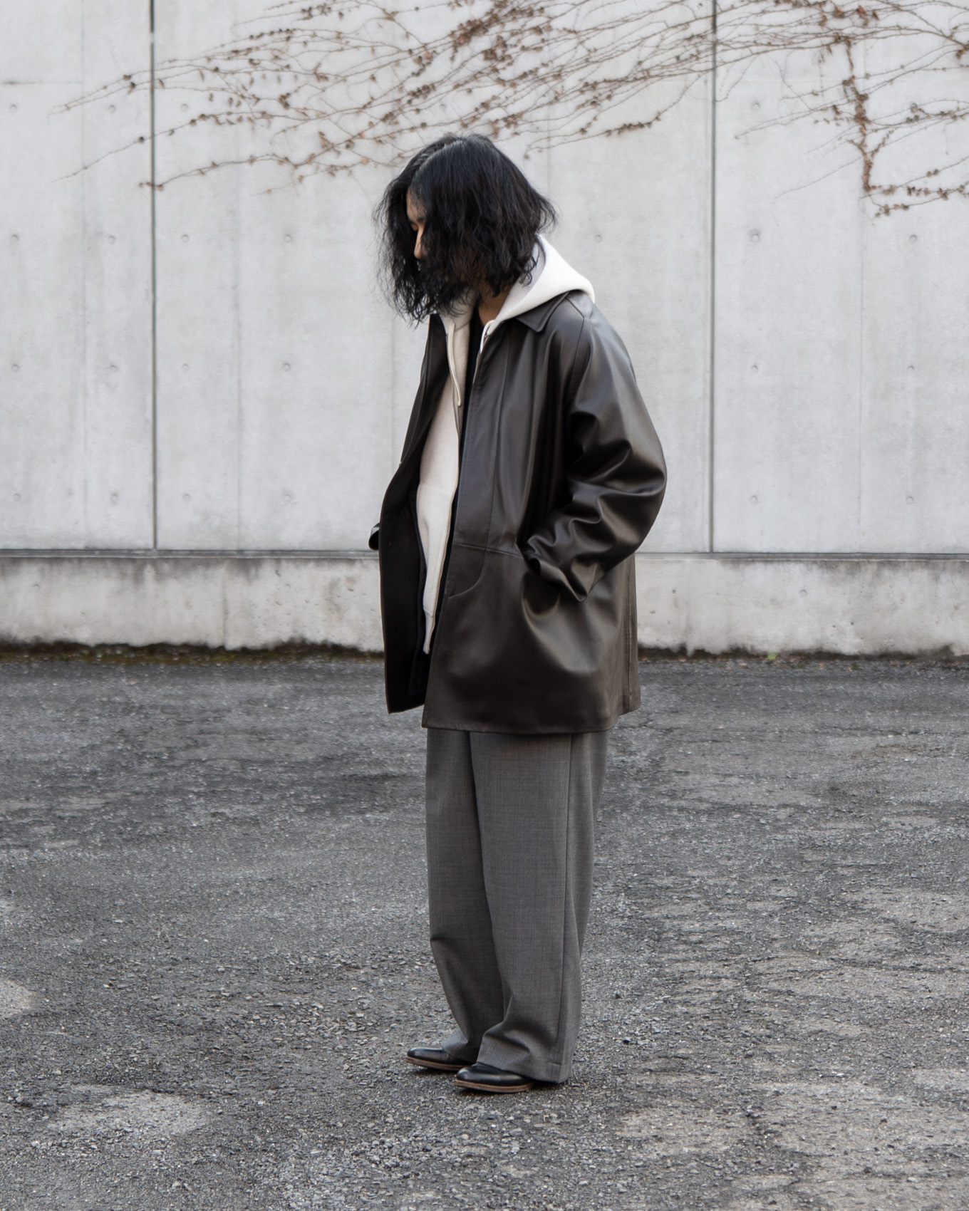 MAATEE&SONS Rubber ClothWalker Coat サイズ3 MAATEE&SONS Rubber ClothWalker Coat サイズ3 MAATEE&SONS Rubber