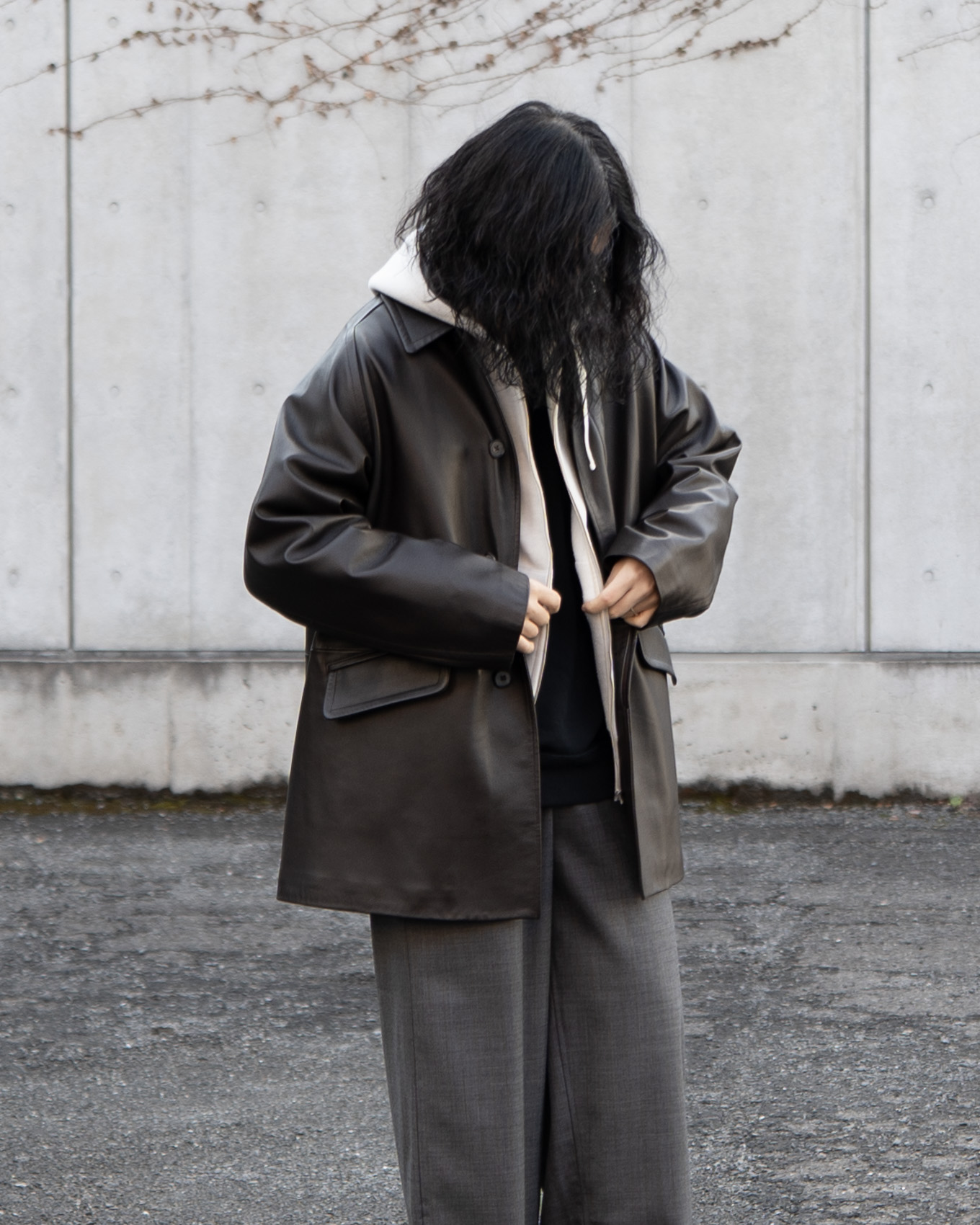 MAATEE&SONS Rubber ClothWalker Coat サイズ3 MAATEE&SONS Rubber ClothWalker Coat サイズ3 MAATEE&SONS Rubber